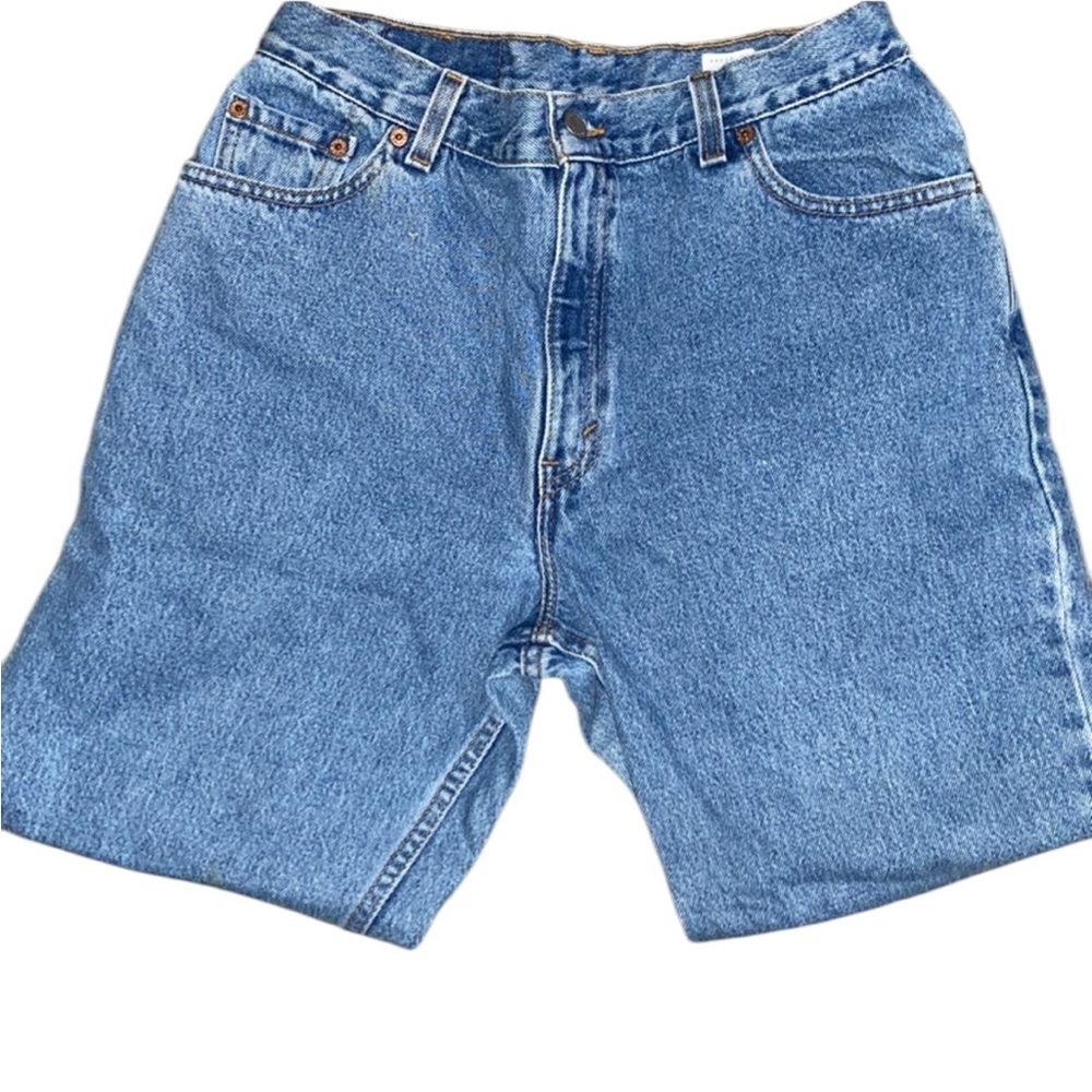 Levi’s Blue Women’s Jeans Size 14 Petite M • Relaxed Tapered Fit